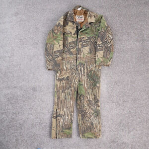 VTG Walls Blizzard Puff Made in USA Camo Youth Size 9 Long Sleeve Coveralls